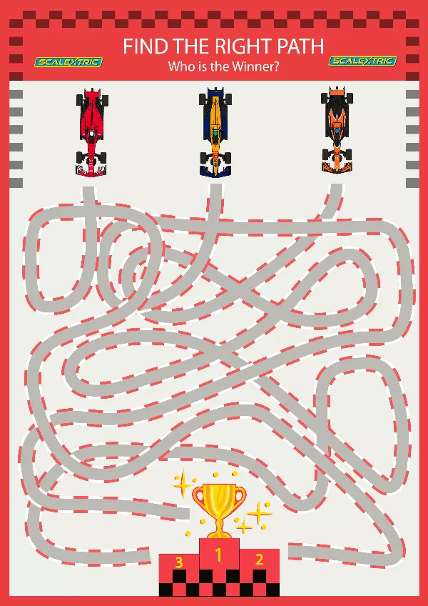 Scalextric Find The Right Path